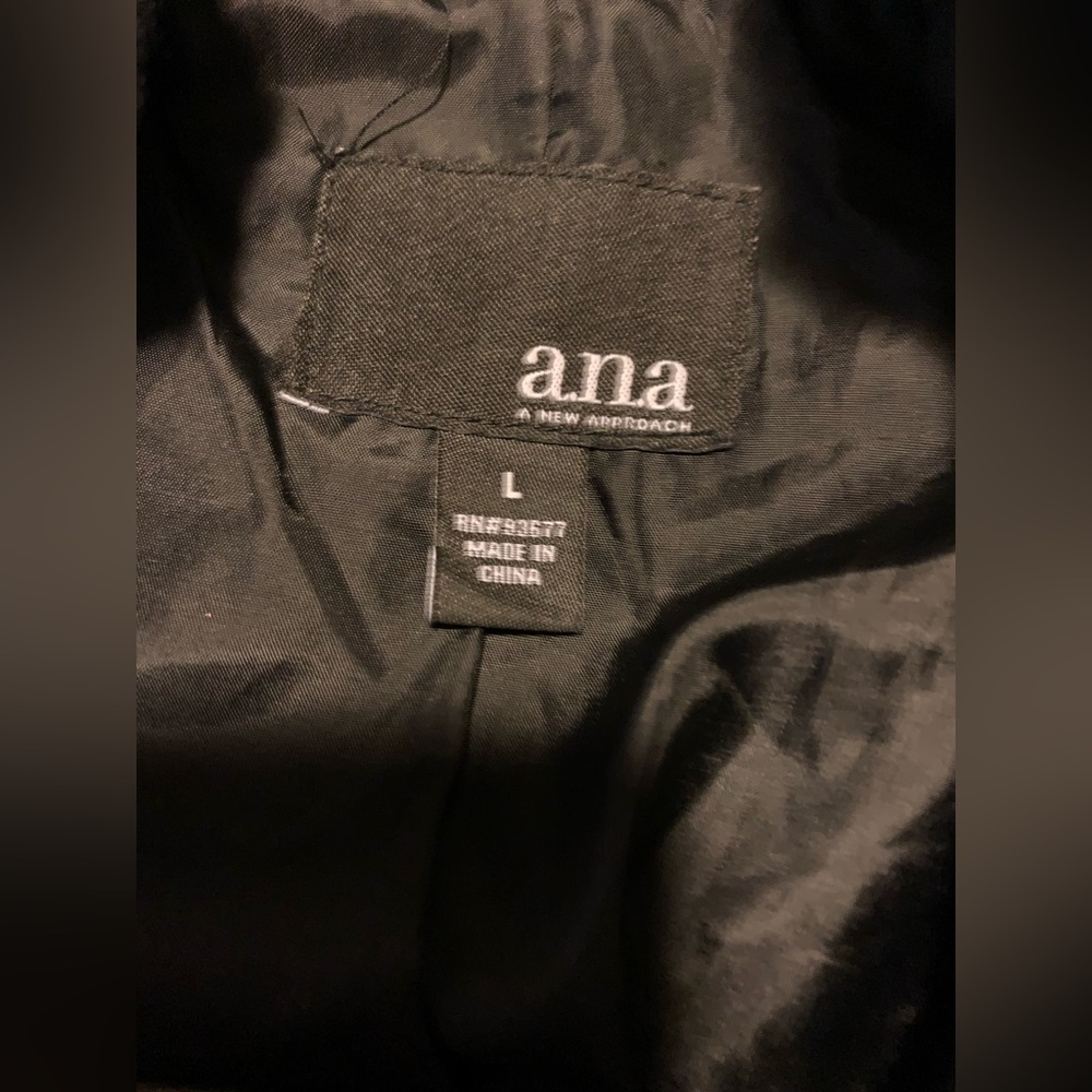 Black Leather Jacket With Wool Layer Underneath - image 8